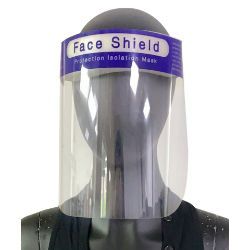 Result Essential Hygiene Ppe Face Splash Shield (Pack Of 10) Clear - 